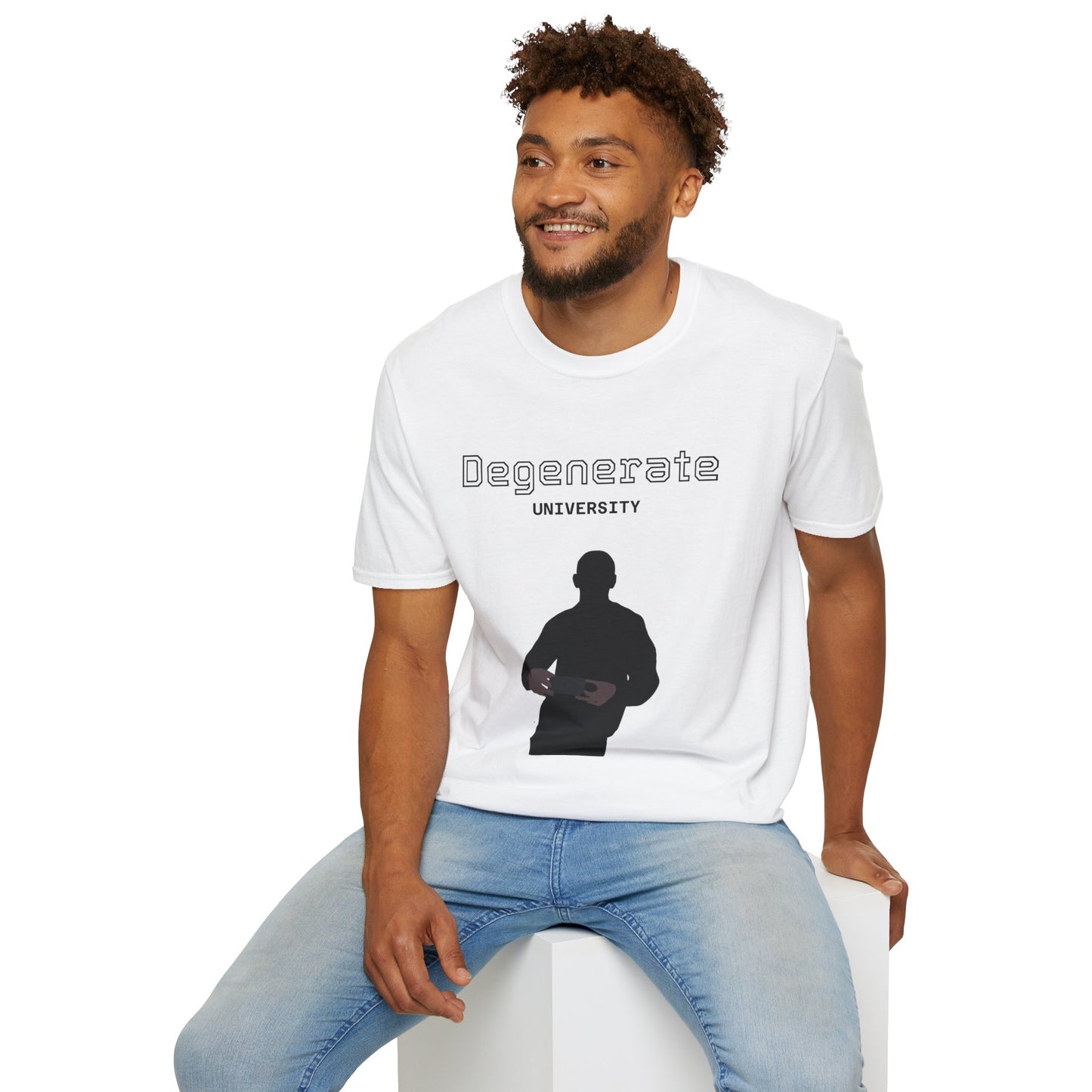 Sam's Cooked Degen University Shotgunning T-Shirt