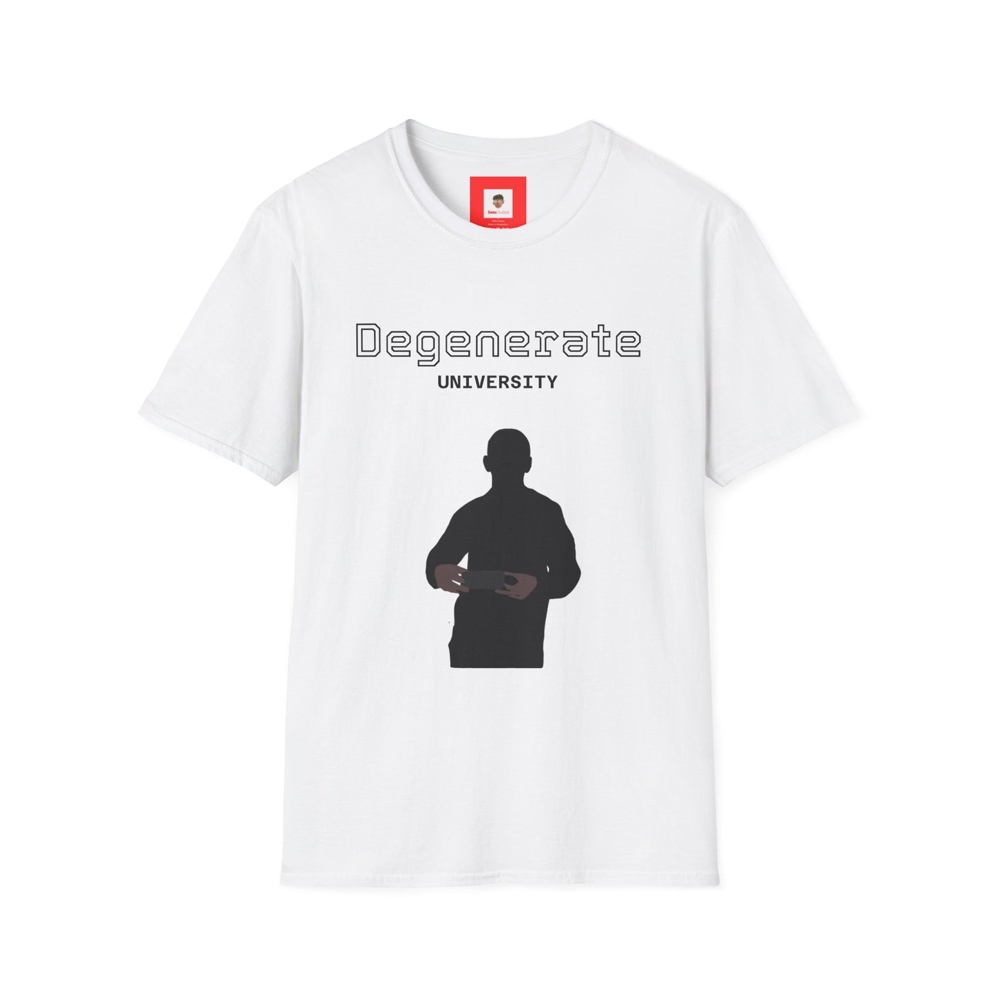 Sam's Cooked Degen University Shotgunning T-Shirt